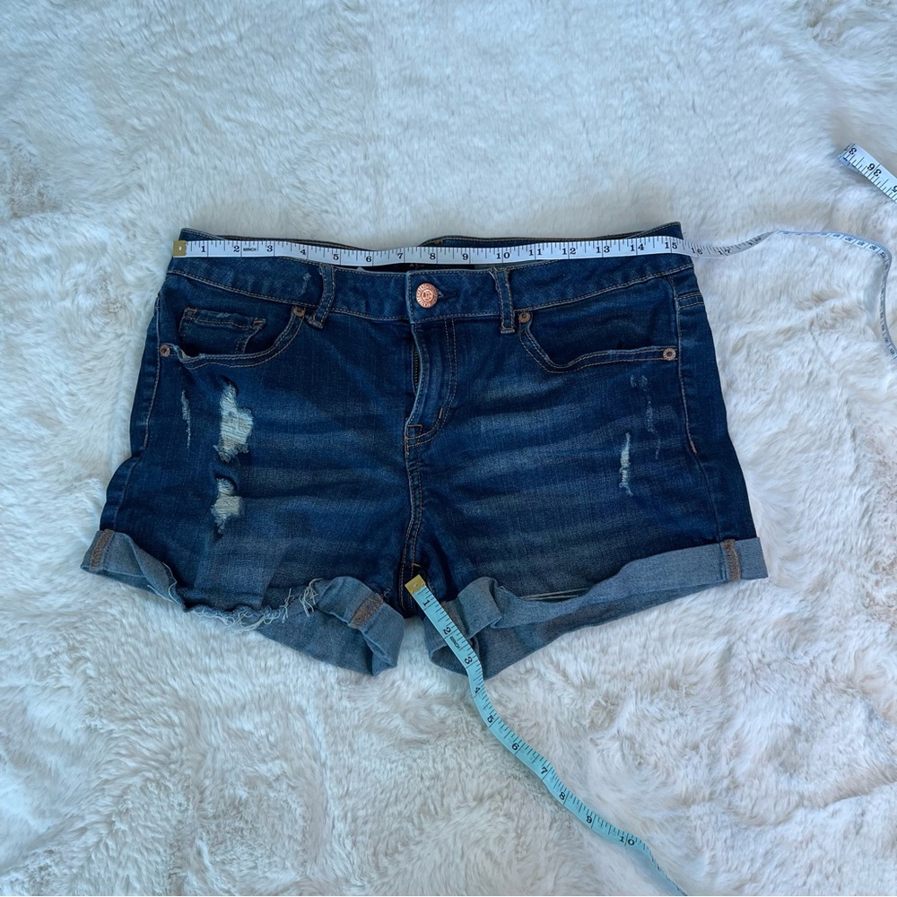 Aeropostale Dark Blue Jean Shorts